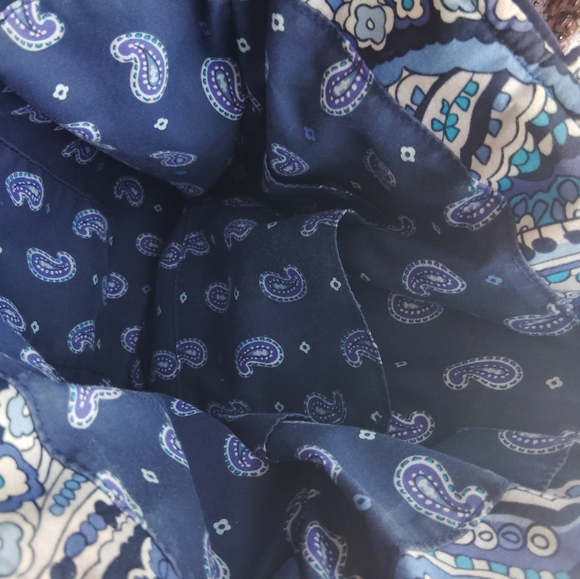 Vera Bradley Signature Tote Bag Cotton Floral - Picture 10 of 16